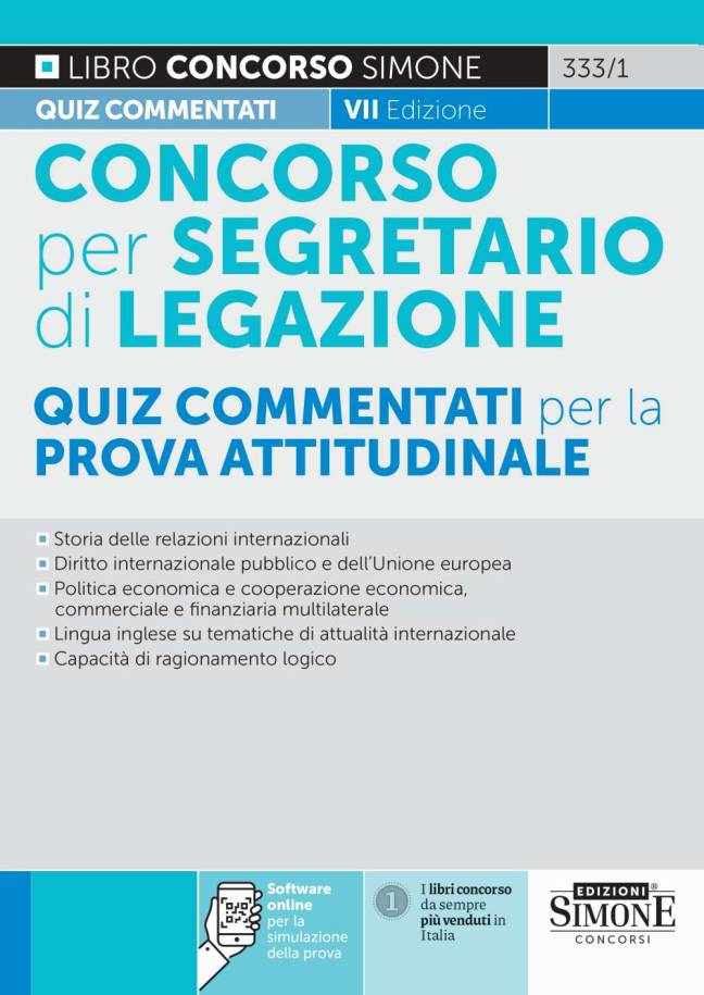 Concorso per Segretario di Legazione