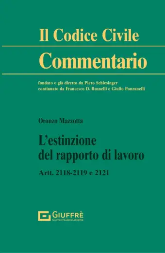 L'ESTINZIONE DEL RAPPORTO DI LAVORO