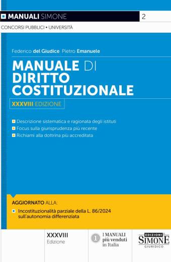 Manuale di Diritto Costituzionale