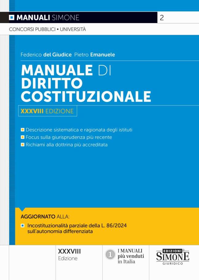 Manuale di Diritto Costituzionale