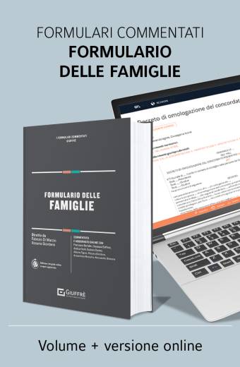 formulario delle famiglie