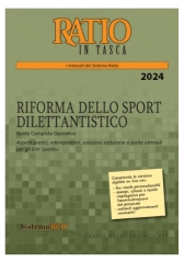 riforma dello sport dilettantistico