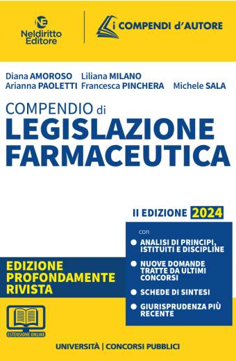 Compendio di Legislazione FARMACEUTICA 2024