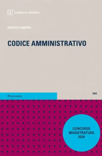 CODICE AMMINISTRATIVO Magistratura 2026