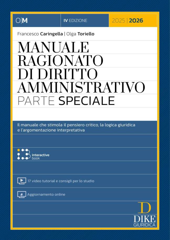 Manuale Ragionato di Diritto Amministrativo – Parte Speciale