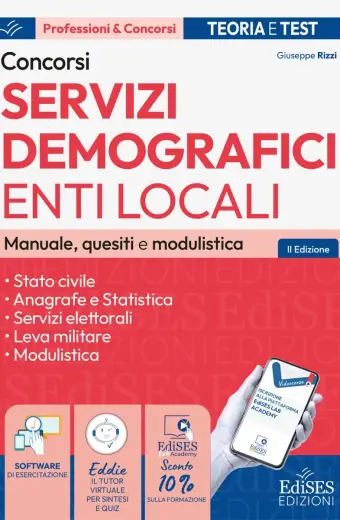 Concorsi nei Servizi demografici enti locali - Manuale, Quesiti e Modulistica