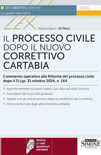 Il Processo Civile dopo il Nuovo Correttivo Cartabia