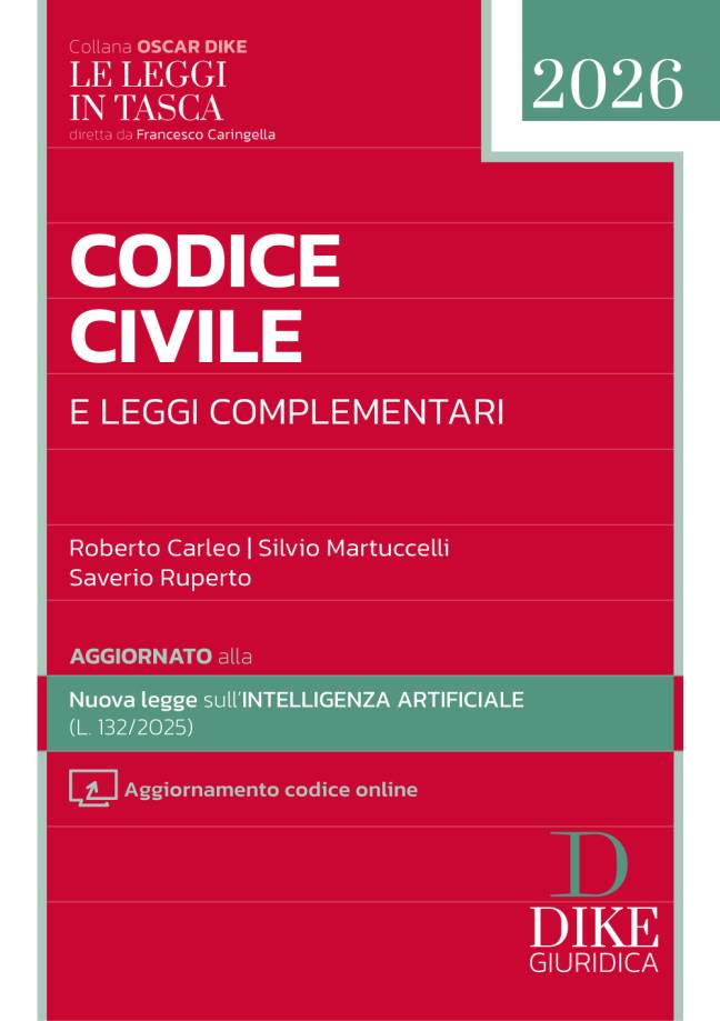 Codice Civile e leggi complementari – Pocket 2026