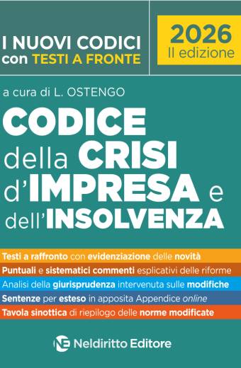 Compendio di diritto della Crisi d'Impresa, dell'Insolvenza e del Fallimento 2026