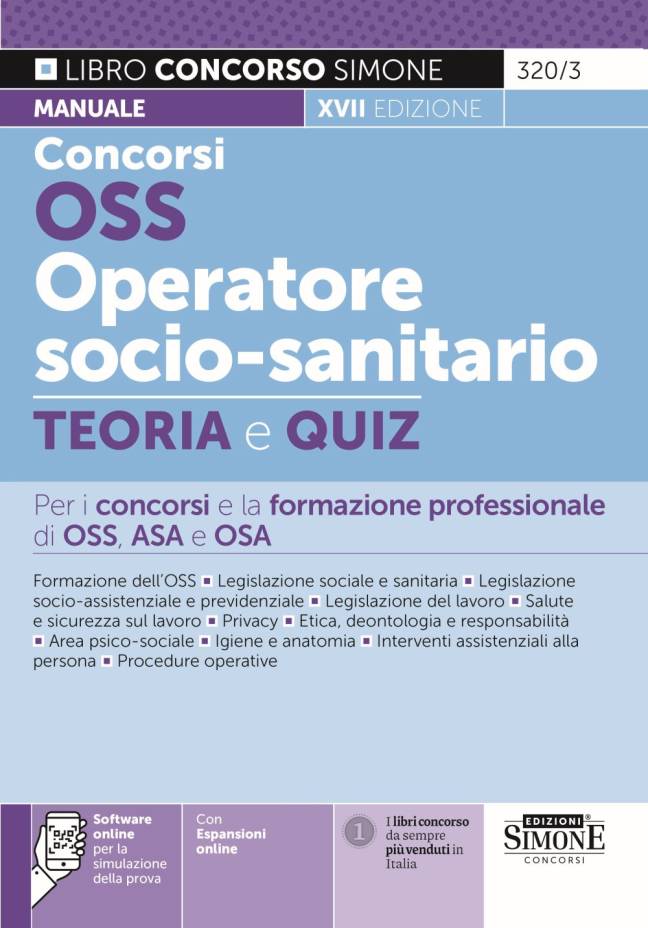 Concorsi OSS Operatore Socio-Sanitario – Teoria e Quiz