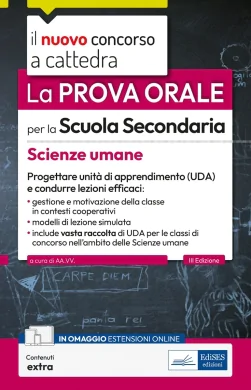 Concorso a cattedra - La prova orale per la scuola secondaria - Scienze umane