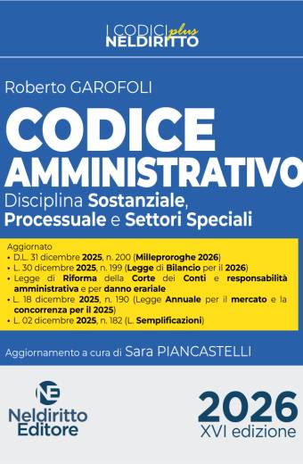 Codice Amministrativo Plus 2026