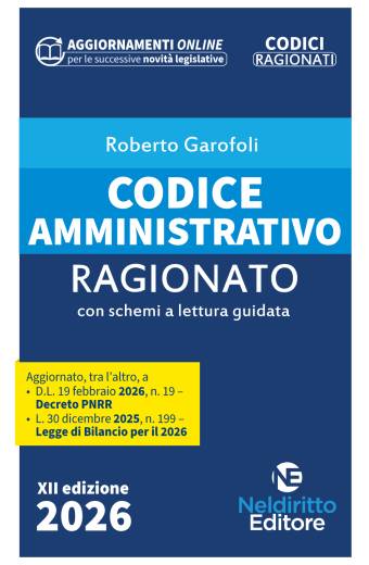 Codice amministrativo ragionato 2026