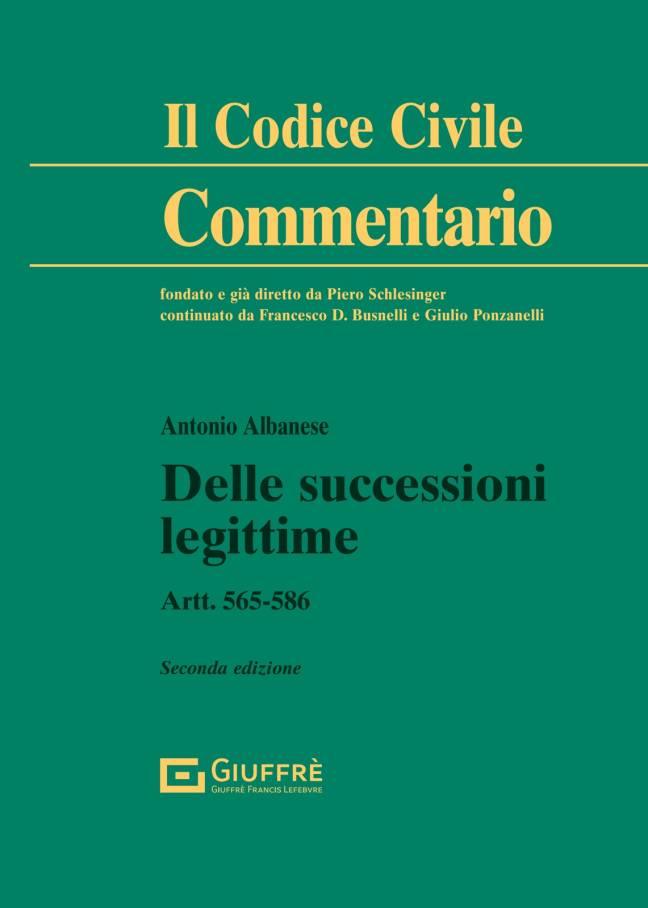 Delle successioni legittime