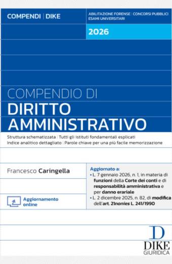 Compendio di Diritto Amministrativo 2026
