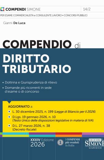 Compendio di Diritto Tributario 2026