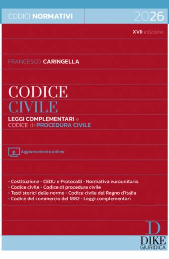 Codice Civile – Leggi complementari e Codice di Procedura Civile 2026