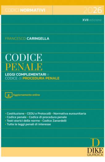 Codice Penale – Leggi complementari e Codice di Procedura Penale 2026