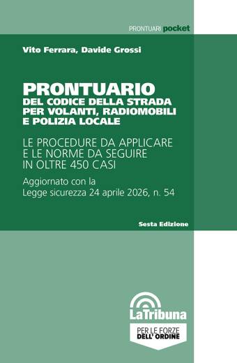 Prontuario del codice della strada per volanti, radiomobili e polizia locale