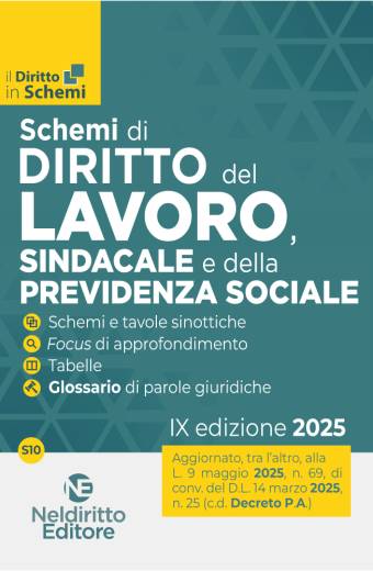 Schemi di Diritto del Lavoro 2025