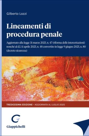 Lineamenti di procedura penale