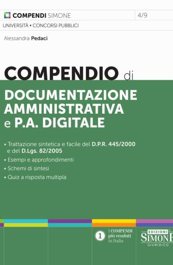 Compendio di documentazione amministrativa e P.A. digitale