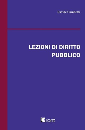Lezioni di Diritto Pubblico