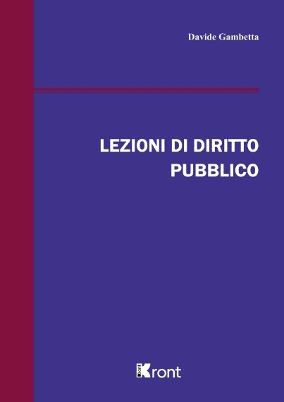 Lezioni di Diritto Pubblico