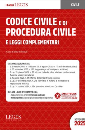 Codice civile e di procedura civile e leggi complementari