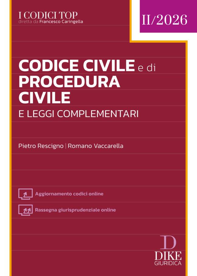 Codice Civile e di Procedura Civile e leggi complementari TOP