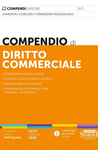 Compendio di Diritto Commerciale 2026