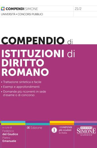 Compendio di Istituzioni di Diritto Romano