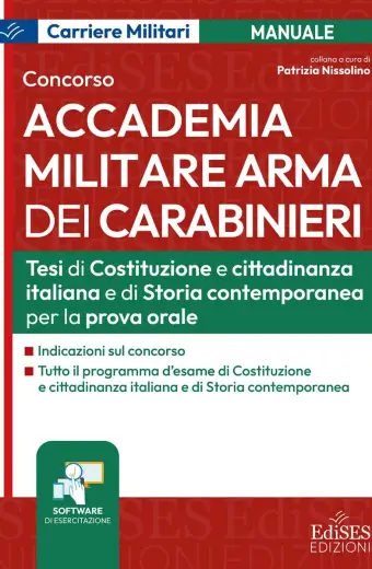 Concorso Accademia Carabinieri - Tesi di Costituzione e cittadinanza italiana e di Storia contemporanea per la prova orale