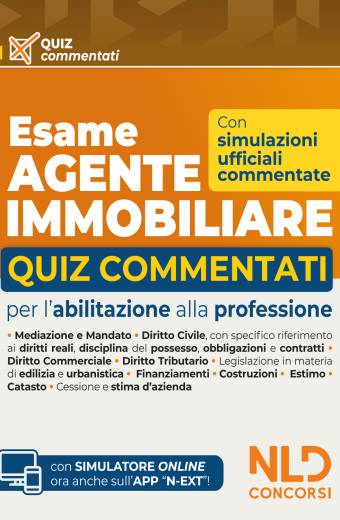 Esame Agente Immobiliare 2026 Quiz commentati per l'abilitazione alla Professione