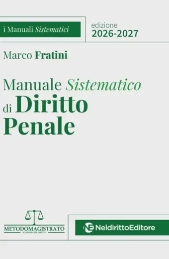 Manuale sistematico di Diritto Penale 2026-2027 Fratini